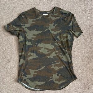 On the Byas Green Camouflage Tee